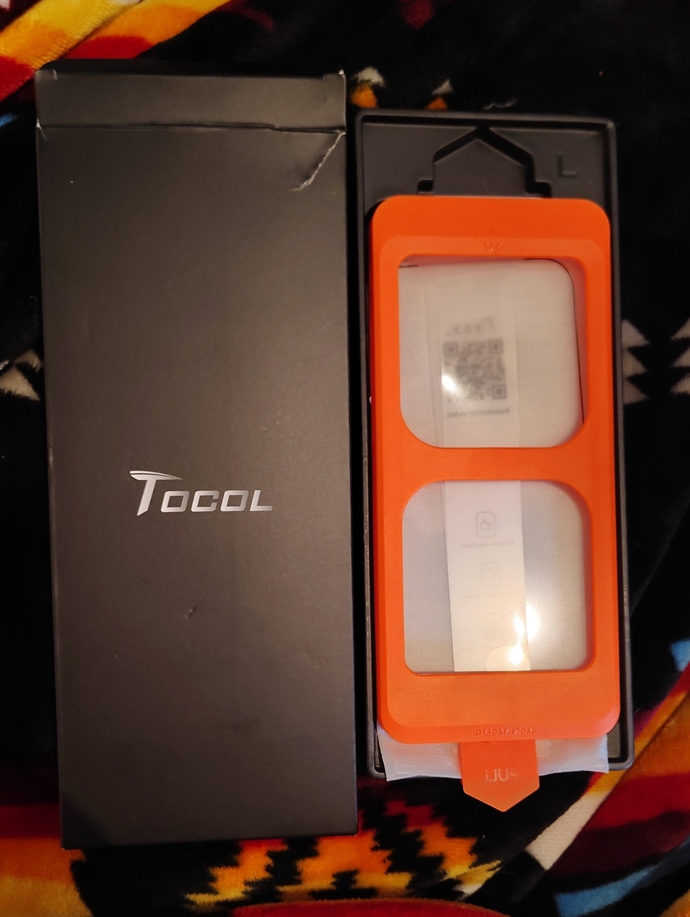 Tocol Phone Screen Protector with Cases For IP16 PRO MAX